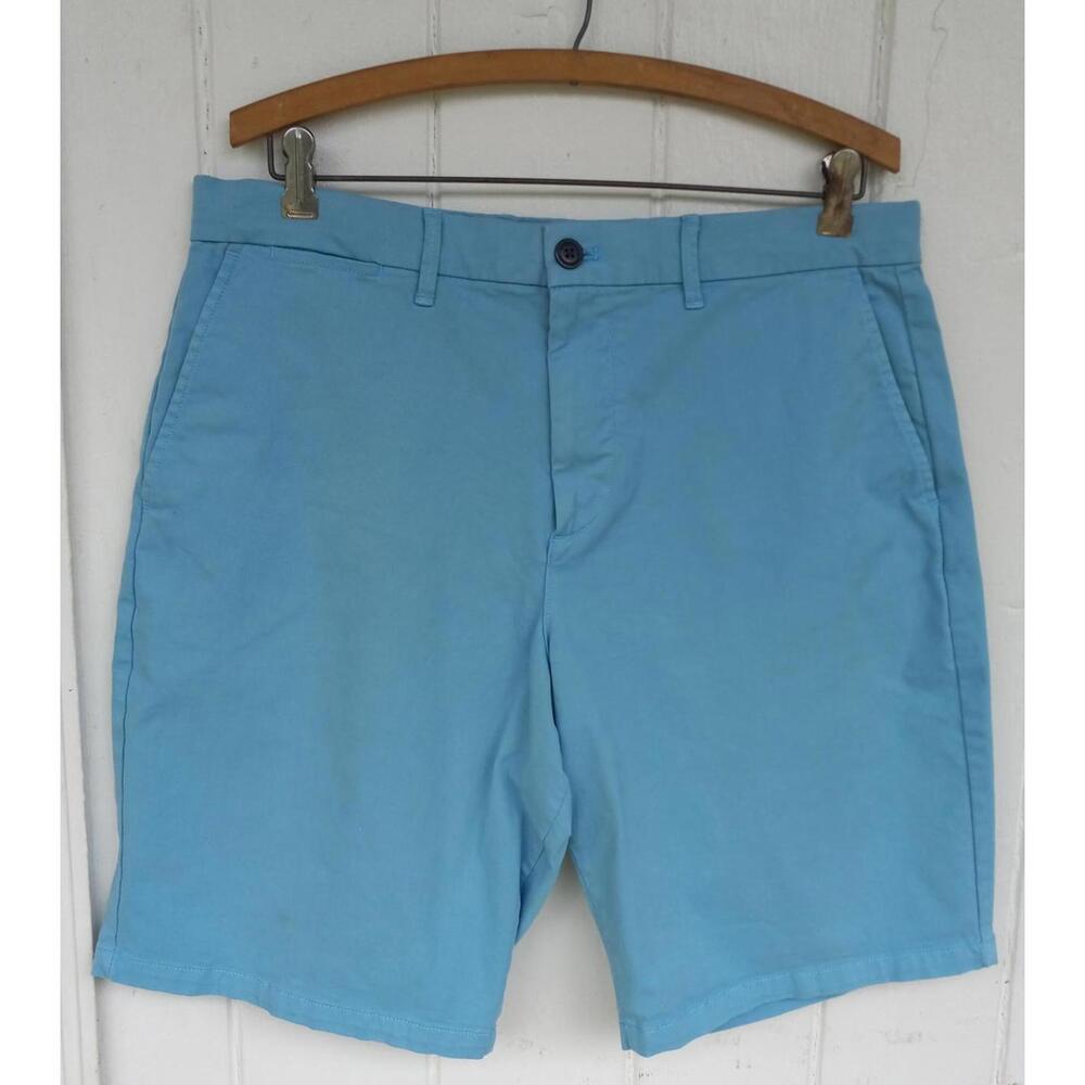 GAP Men's Aqua 10" Cotton Casual Shorts Size 33